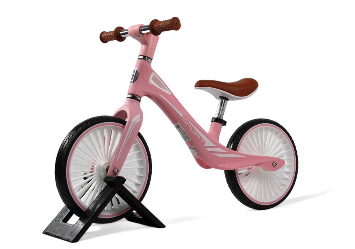 Детский беговел RiverToys HB-007-12 розовый fbc3lw2t7o3w0x2ml3rrgytfh290e2my