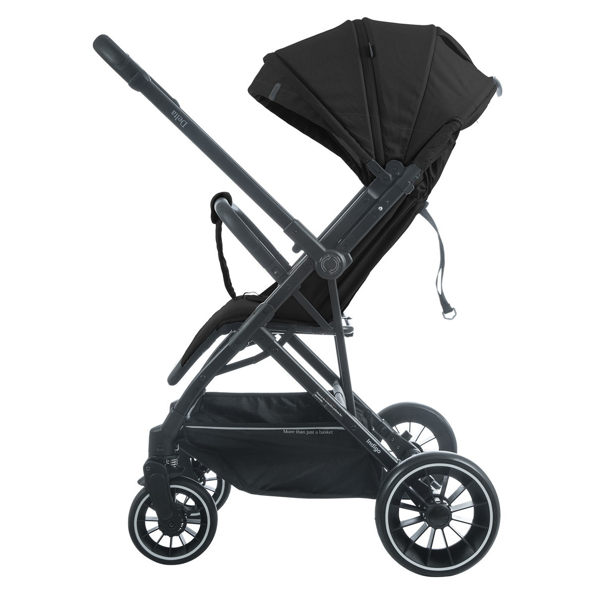 Прогулочная коляска INDIGO DELTA  черный c4cz5c70rcx2lrk9wdr6z32yit2it884