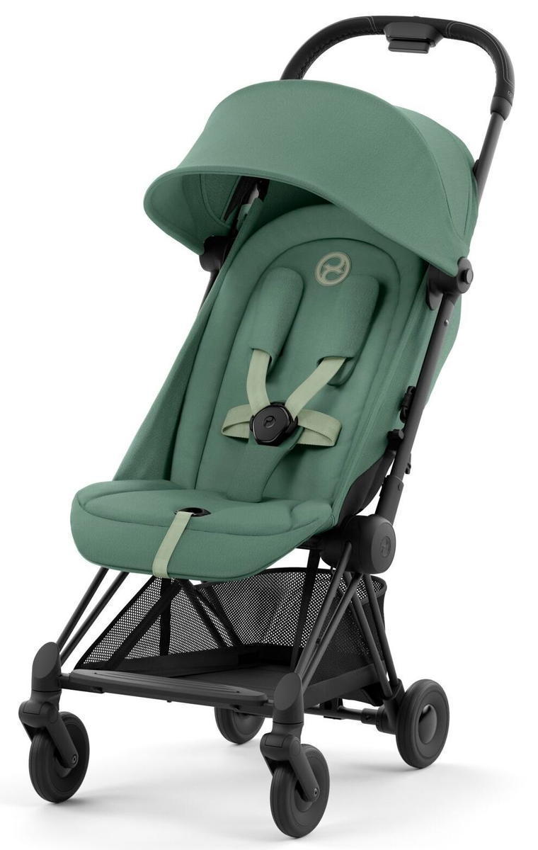 Прогулочная коляска Cybex Coya Leaf Green с дождевиком/Matt Black 3k0wegq9022dngqwov00asu704bvgf3y