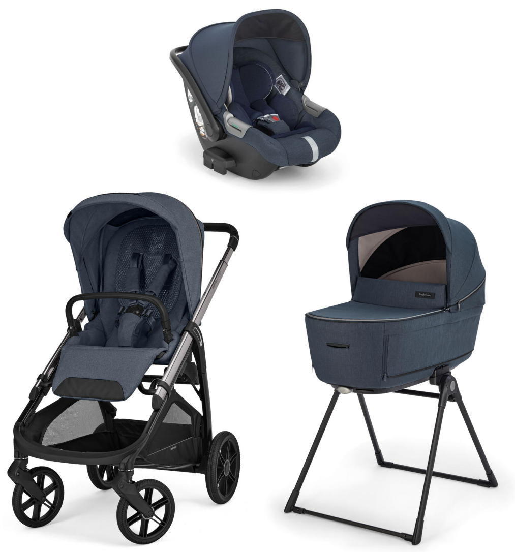 Коляска 3 в 1 Inglesina Aptica (Darwin I-Size) (Resort Blue)