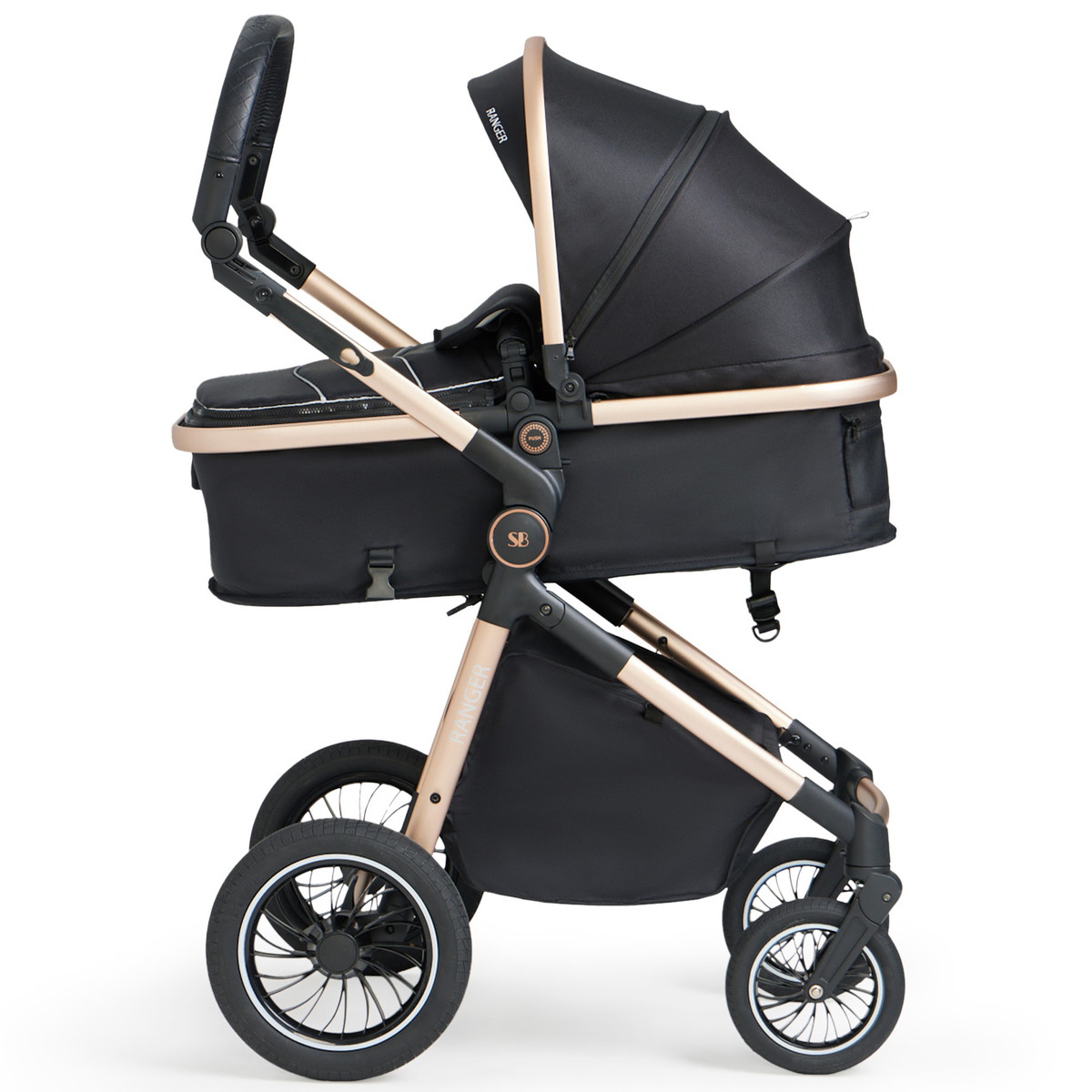 Коляска-трансформер Sweet Baby Ranger 2 в 1 Black Gold paqf8tiz33zzdvn3qc91h3r980tv5kbb