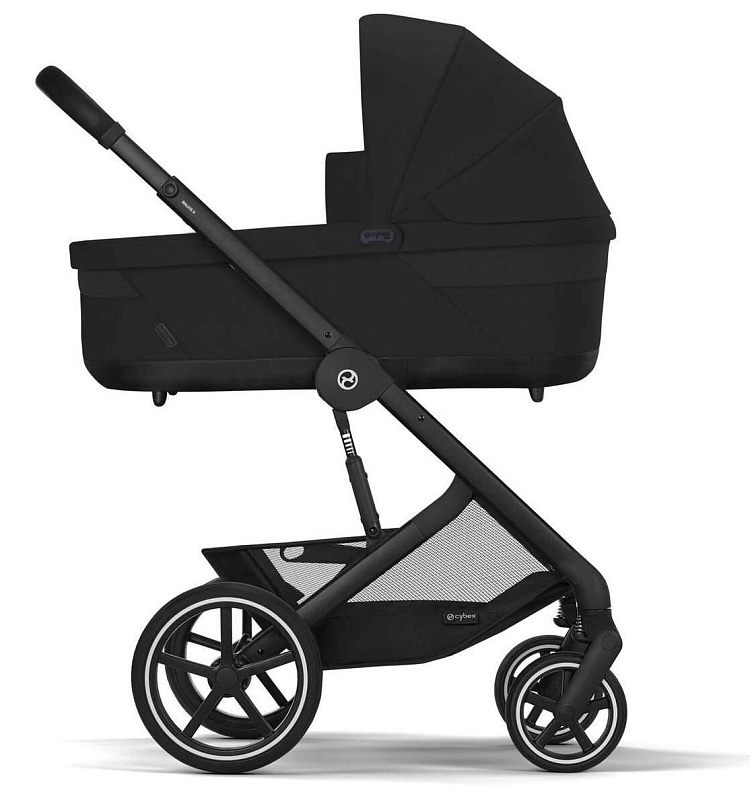 Коляска Cybex Balios S Lux BLK 2025 Aton B2 i-Size Volcano Black 3 в 1 Moon Black3