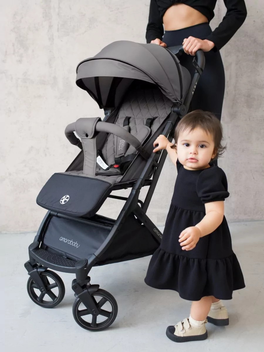Прогулочная коляска Amarobaby Airy Серый 236xgkrwynvgz1ibjlh85kioa9r1vo2x