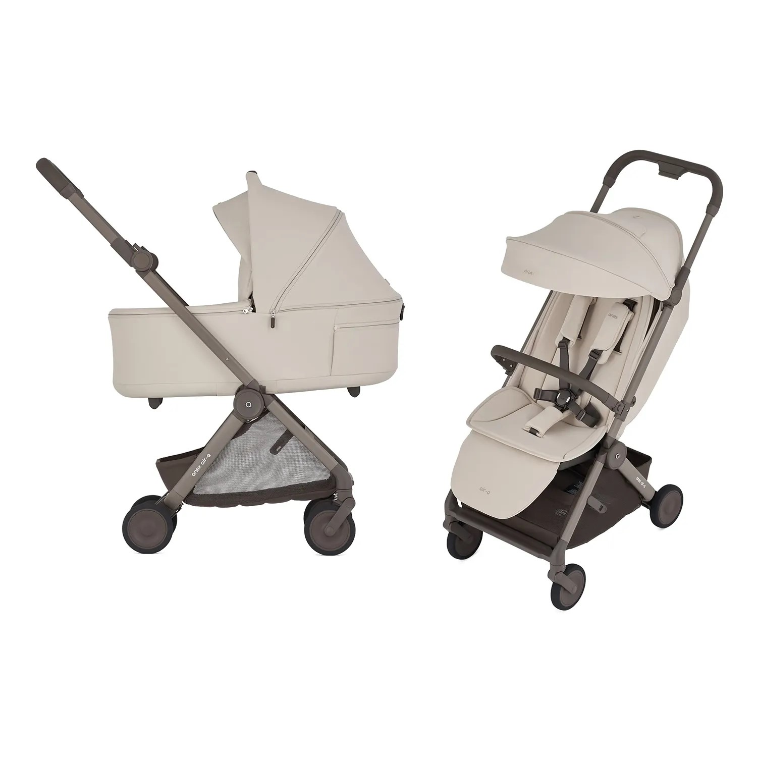 Коляска 2 в 1 Anex AIR-Q ((AQ-02) Vanille)