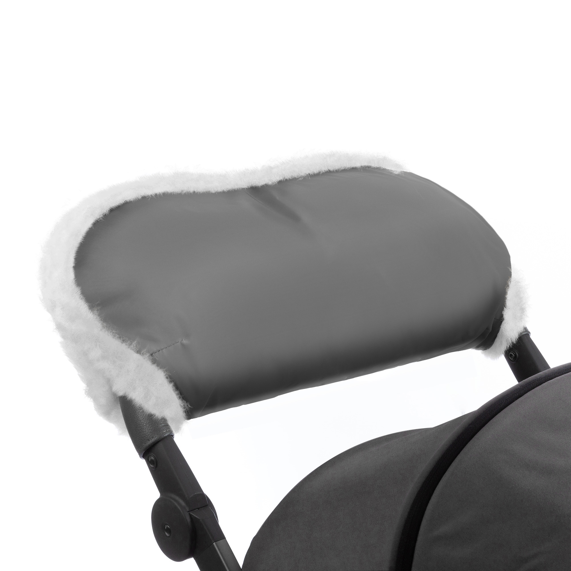 Муфта для рук на коляску Esspero Soft Fur (Grey)