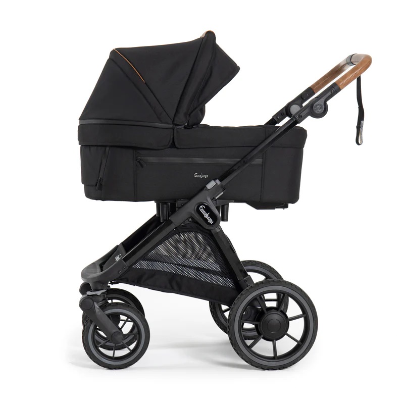 Коляска 2 в 1 Emmaljunga Sento Pro Flat Outdoor - Black 20244
