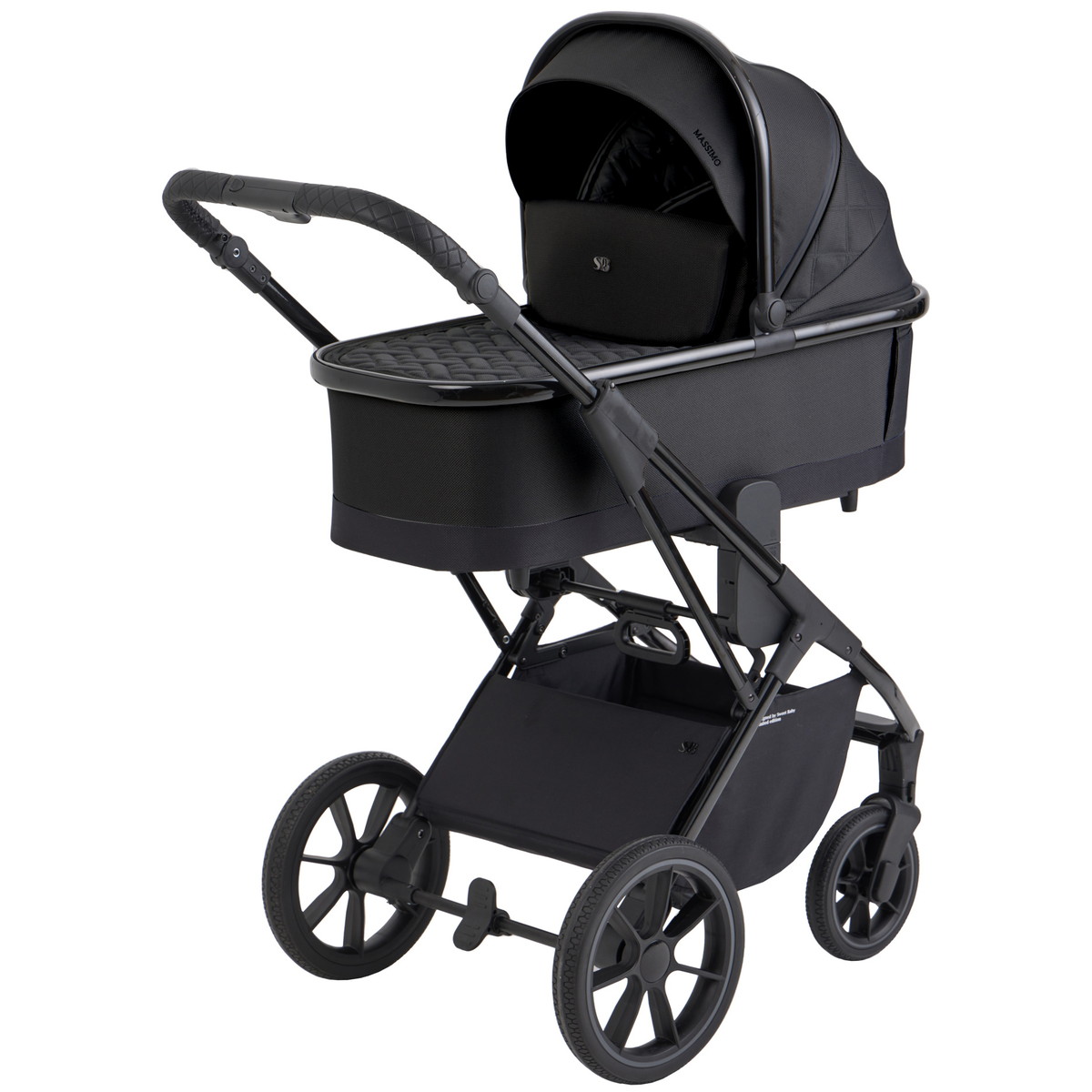 Детская коляска Sweet Baby Massimo SBL 2 в 1 Black 8yeemtmb58p1q1eybjkymlhjbo812yn5