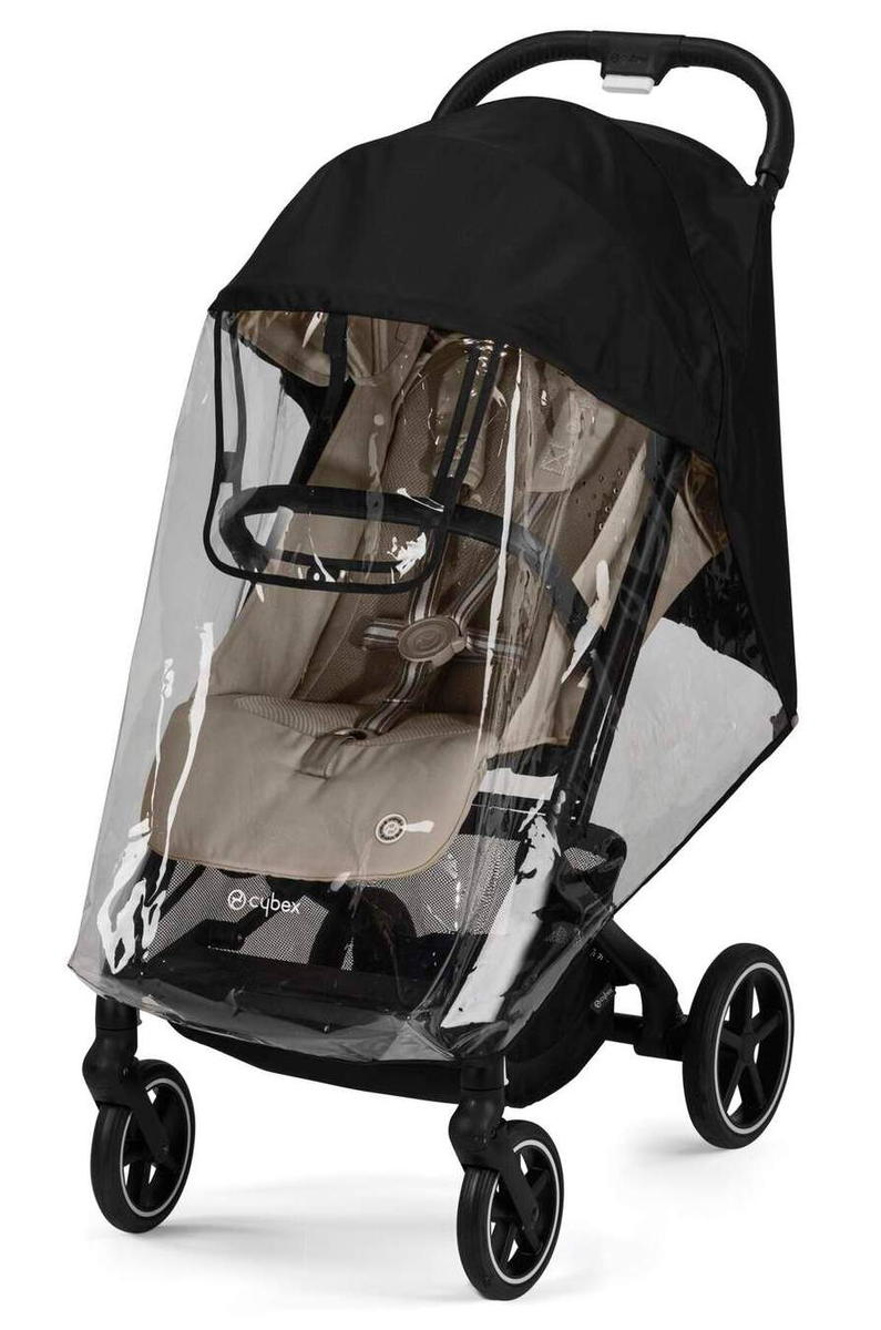 Прогулочная коляска Cybex Beezy Almond Beige с дождевиком и бампером bzjsp11d7nughore9w5jqpkuhb37dq3v