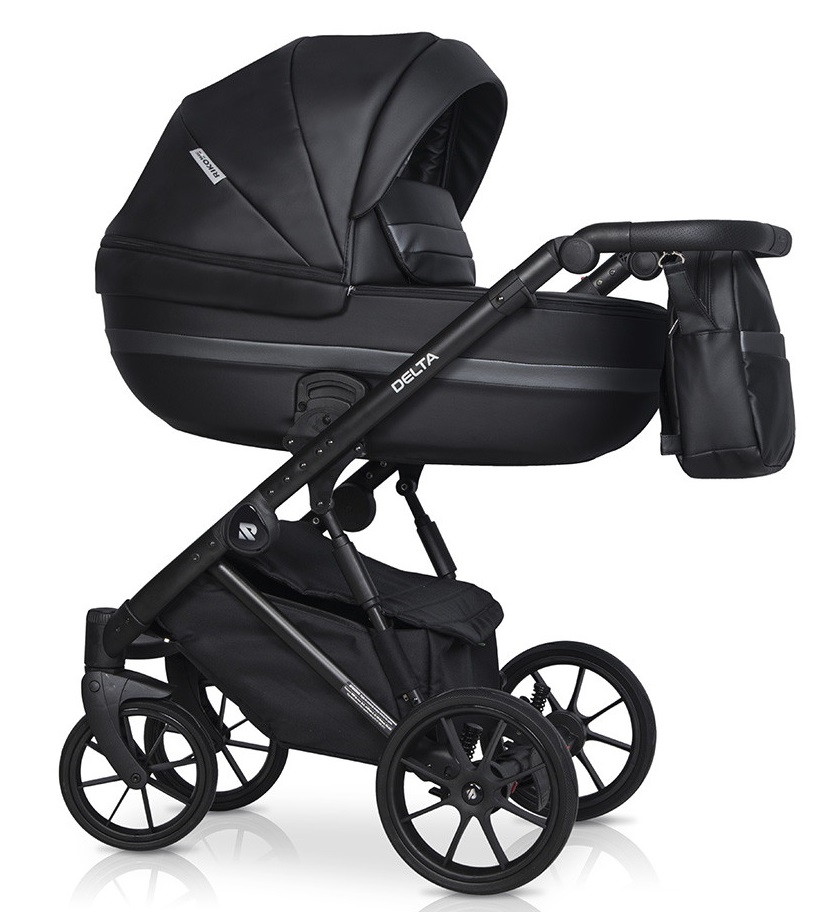Коляска 2 в 1 RIKO BASIC DELTA ECCO 15 Black (черный) p17v595s9g10duo1xhcz5pb3b48k22gg
