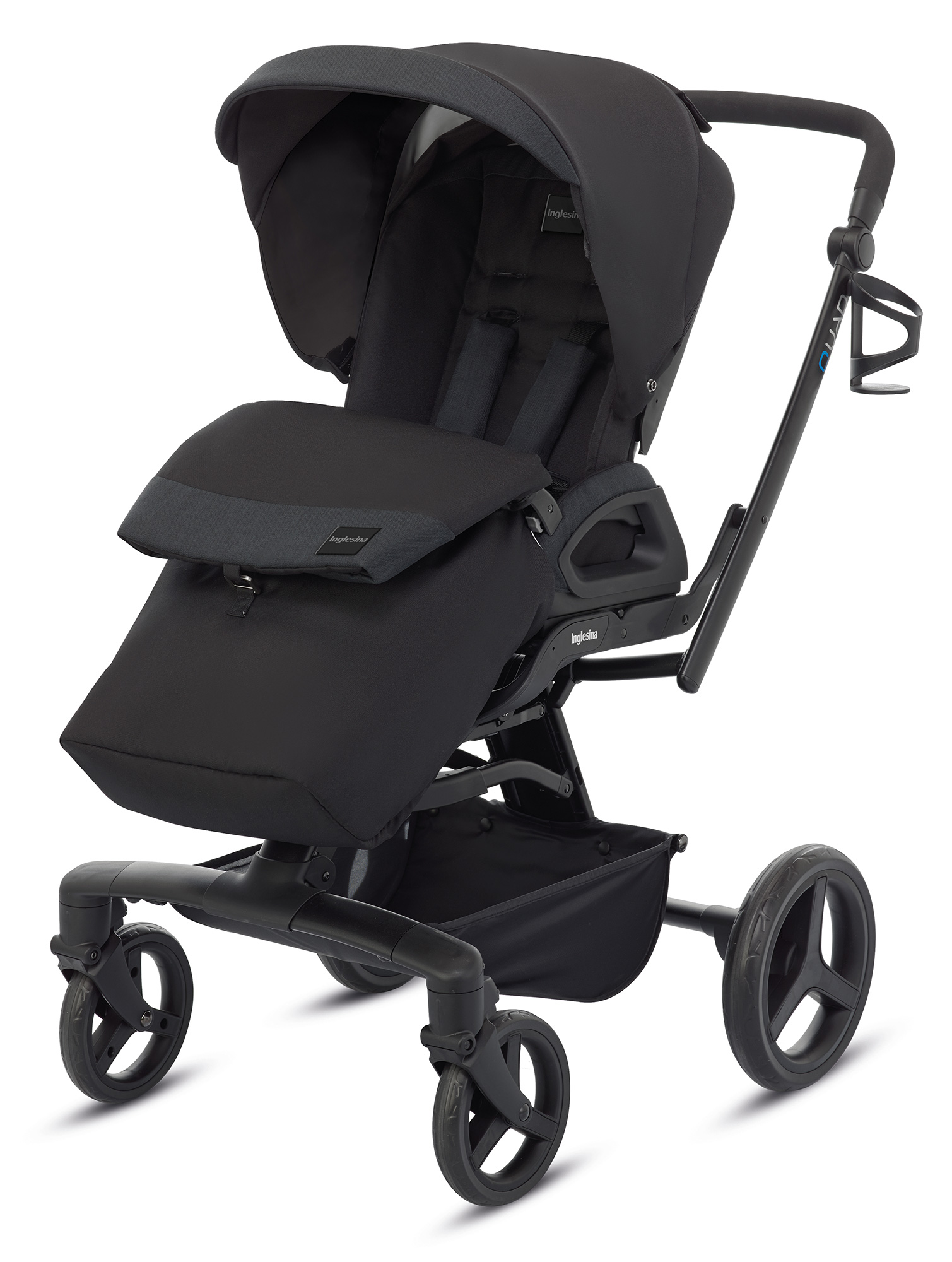 Прогулочная коляска Inglesina Quad Total Black 452f5e0c0b73d9329b4b27faeb79cf38