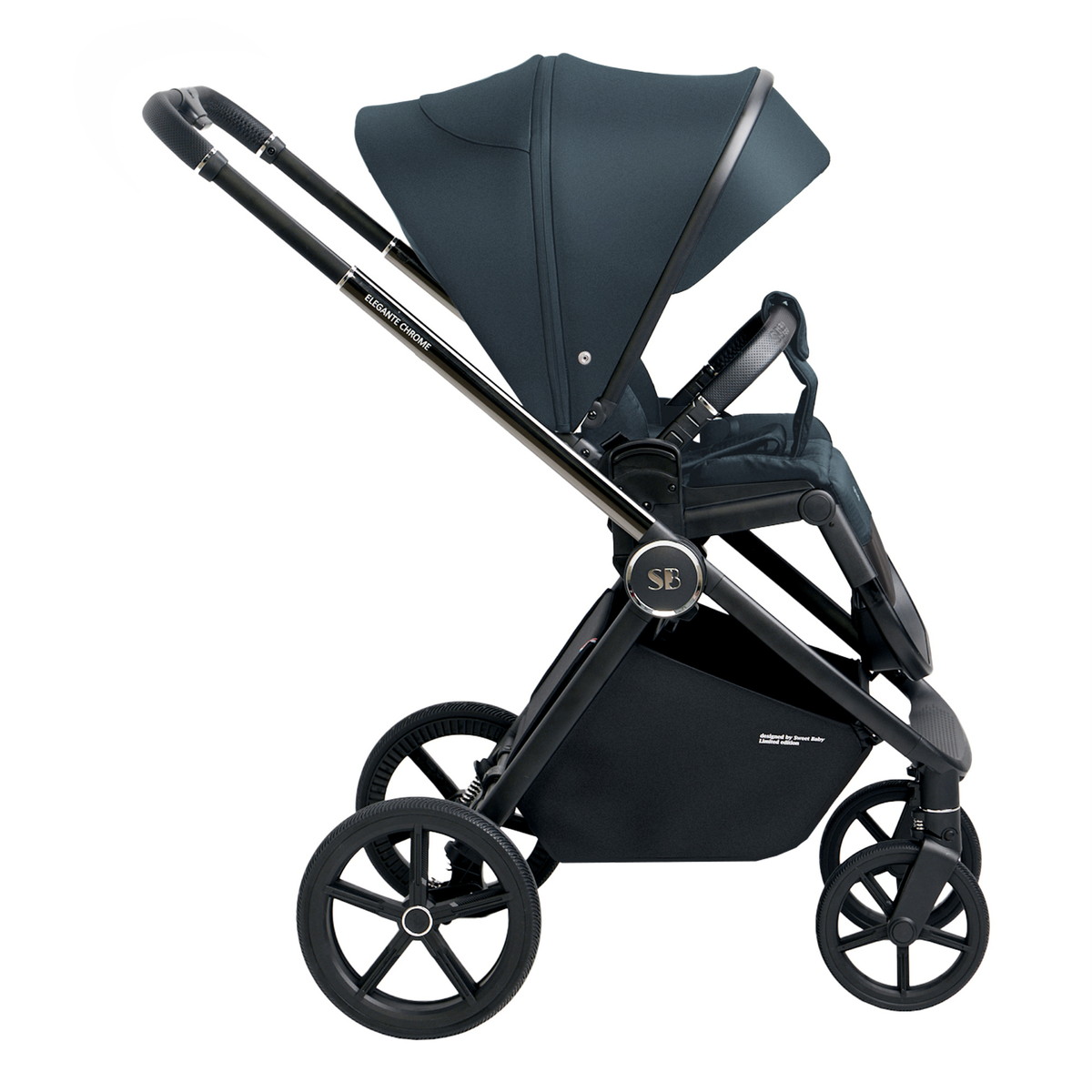 Прогулочная коляска Sweet Baby Elegante Chrome Blue el55wifkwc8v32wxwo2l6ghgeoukytv1