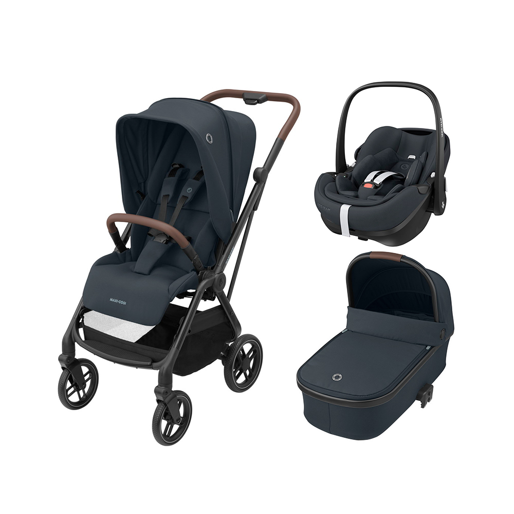 Коляска 3 в 1 Maxi-Cosi Leona Pebble 360 Pro Essential Graphite ff98ec20632c10123b465f75c163275c