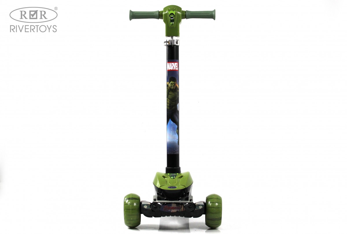 Детский самокат RiverToys HB-Q3 зеленый 3lexyo82ojv26hvux1olk08by44huzrq