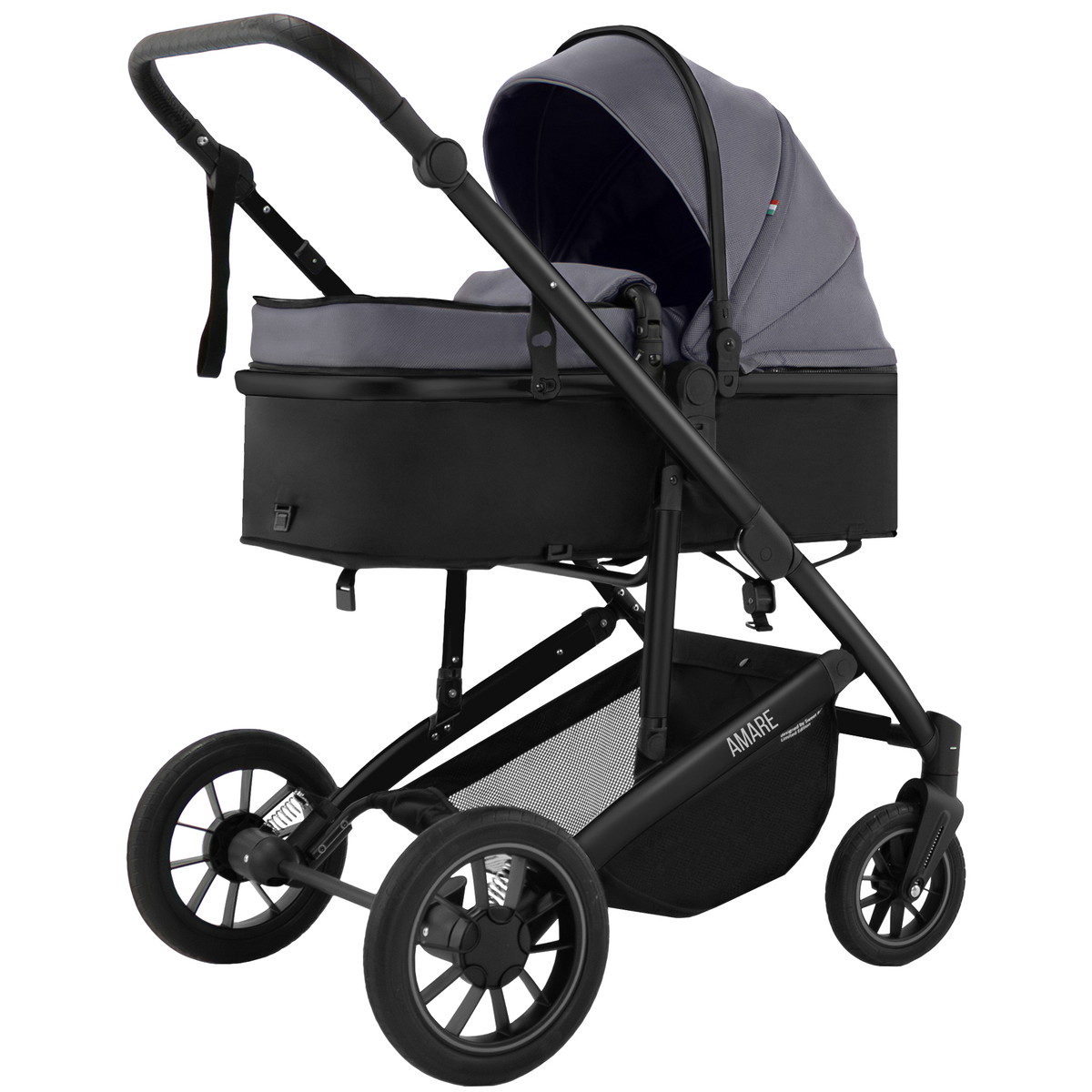 Коляска-трансформер 2 в 1 Sweet Baby Amare GL Grey jnlu3ft8u6j00zdpjl66ox65svhvzmej