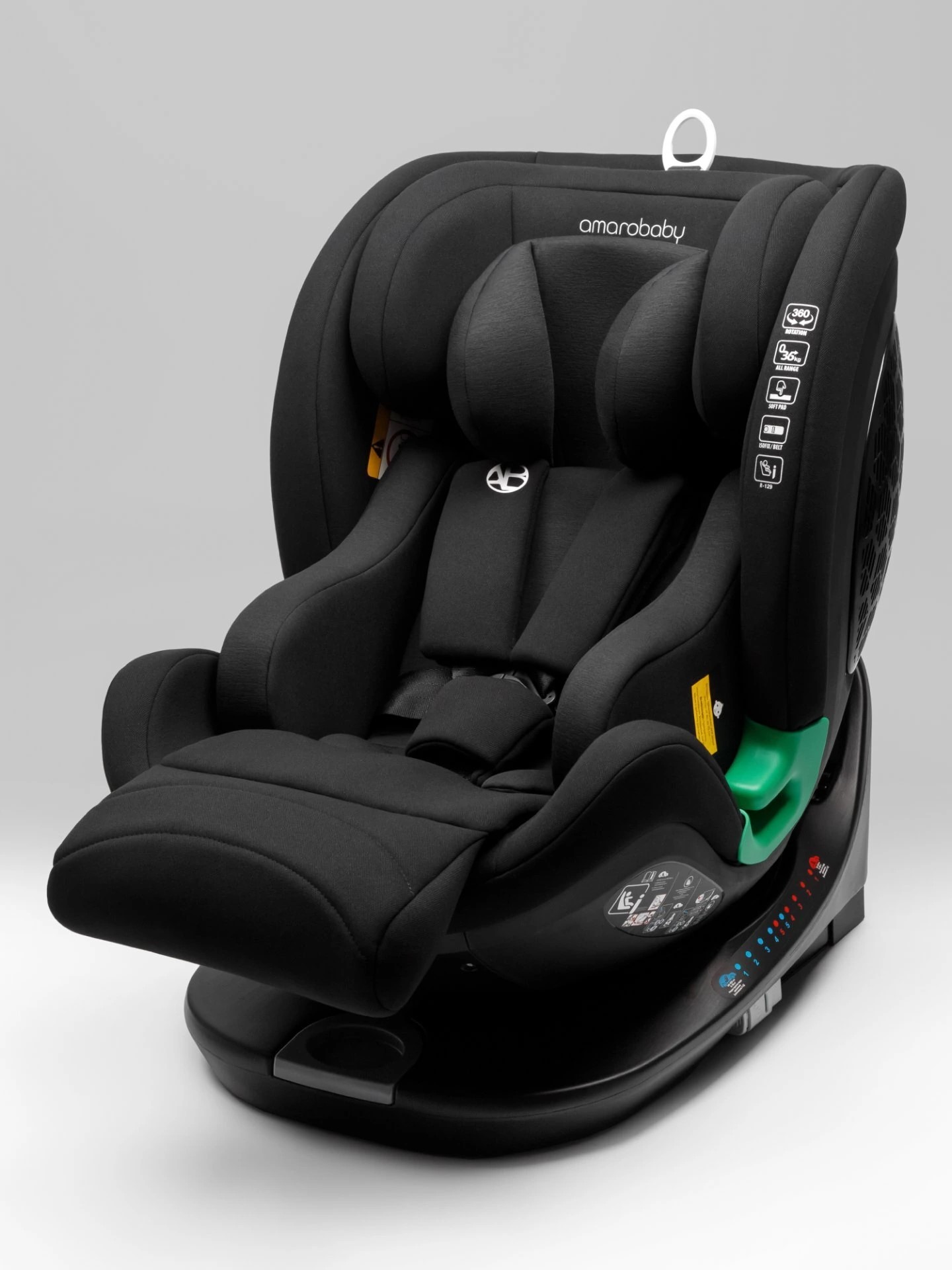 Автокресло Amarobaby Triumph i-Size (черный)