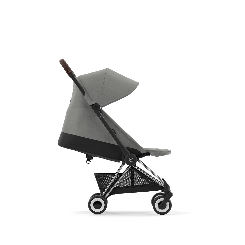 Коляска прогулочная Cybex Coya шасси Chrome Brown доп 2