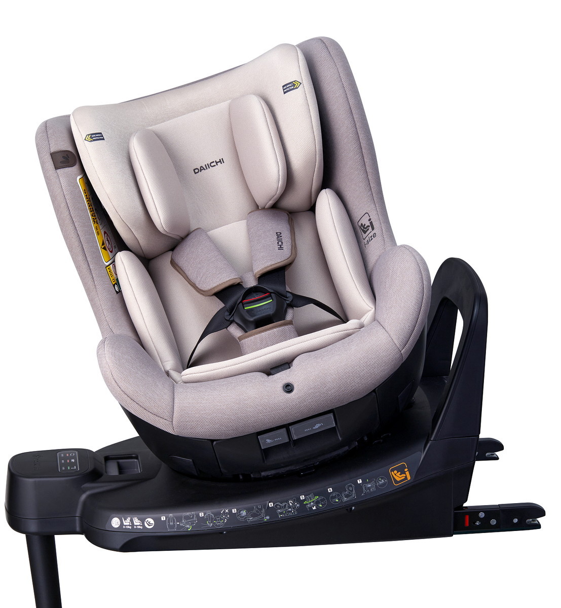 Автокресло DAIICHI™ One-FIX 360 season2 i-Size (DA-D5100) Champagne Pink 7eecysp2ercj5tqou1ul1i6yapc93oo0