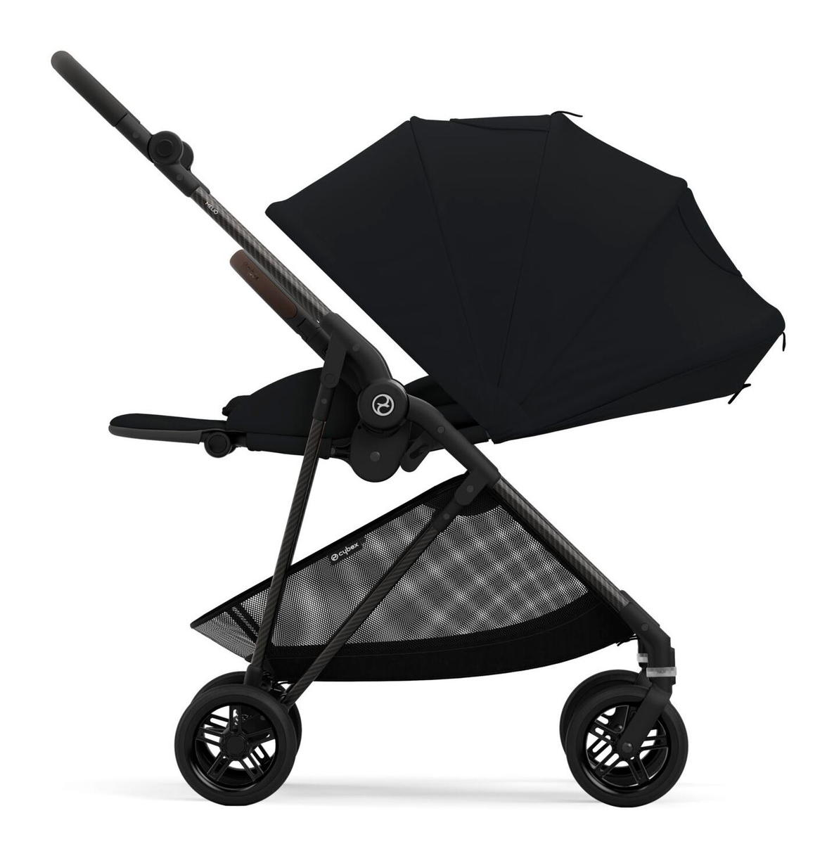 Прогулочная коляска Cybex Melio Carbon Magic Black с дождевиком el0q1f9x8k07n0vuer32dfdwkym8zv5g