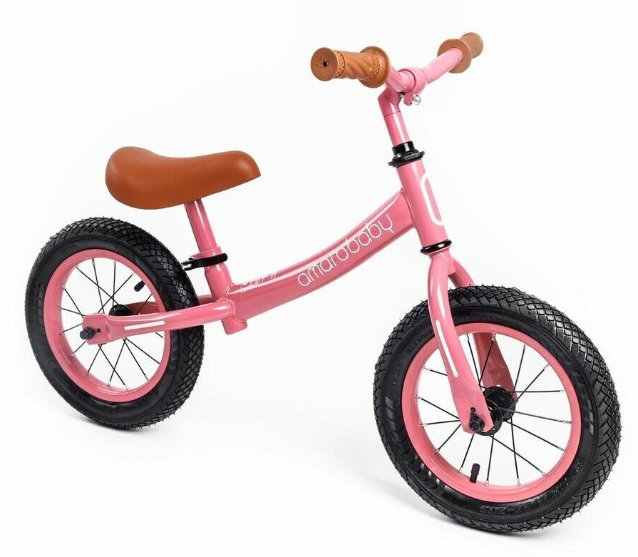 Двухколесный беговел AMAROBABY ROAD RACER розовый b3wxbbi9ujmdxtxoos0uigwpiwgbtzpx