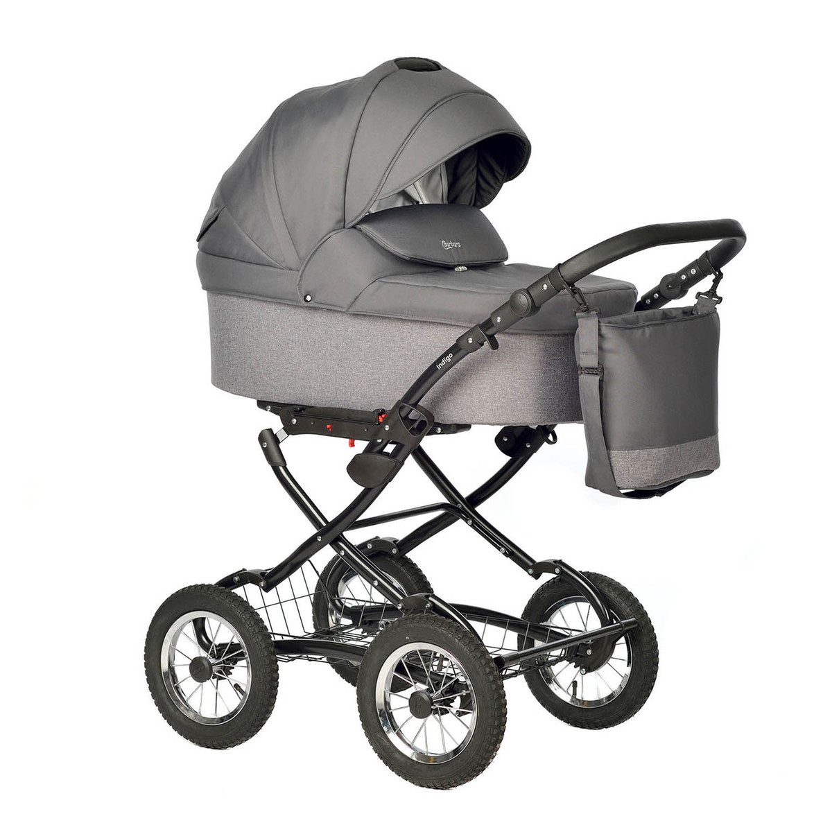 Коляска 2 в 1 Indigo BARBARA Classic т.серый vqn811dcyh229vst77m1y0ux6rwb96wh
