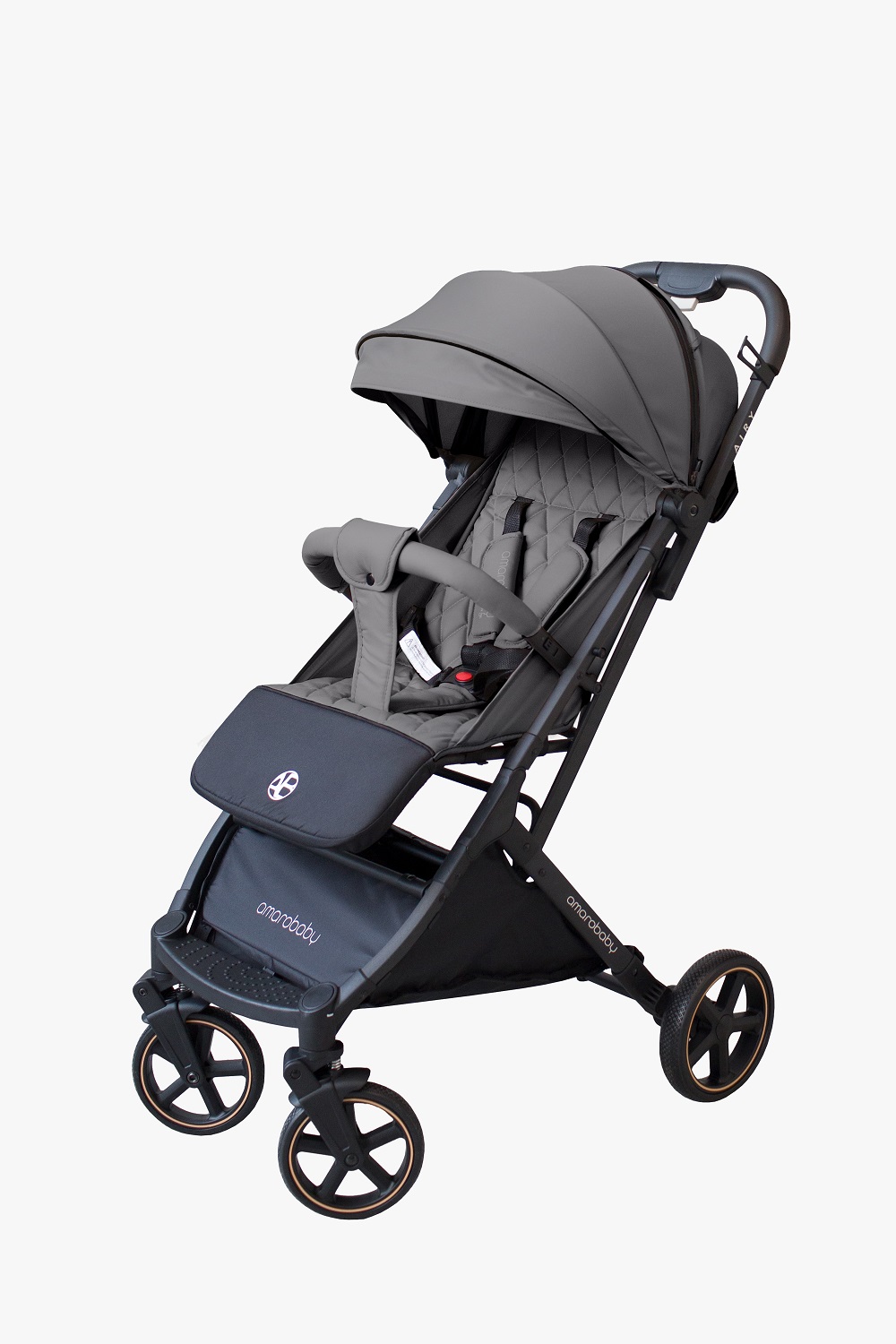 Прогулочная коляска Amarobaby Airy Серый c4d9ea064e4eb526ac2f243a5ecbb39f