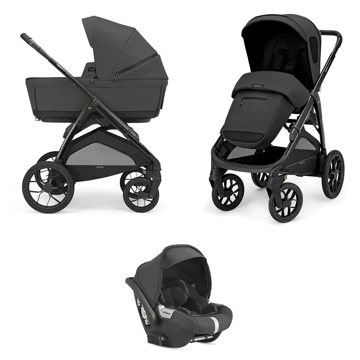 Коляска 3 в 1 Inglesina Aptica XT (Darwin I-Size) (Magnet Grey 2025)
