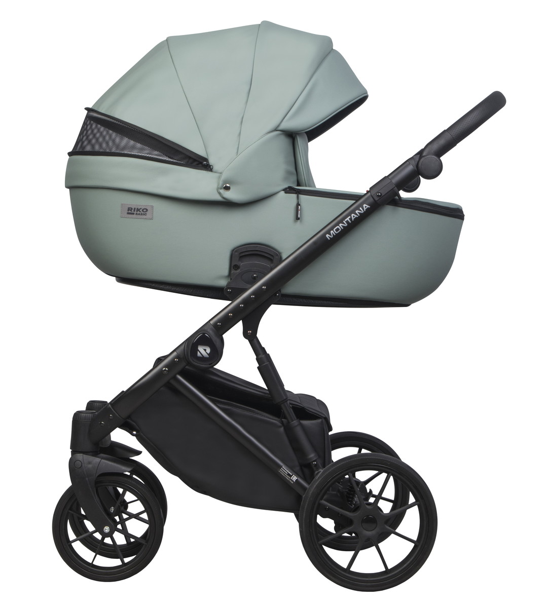 Коляска 2 в 1 RIKO BASIC MONTANA ECCO 21 Green (зеленый) drxu3hhim1f3y2d14nkihcndm1h4k97p