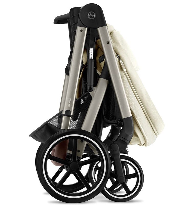 Прогулочная коляска Cybex Balios S Lux TPE Seashell Beige с дождевиком 5wl9c8yj2pjtx16n3n7u6pxe9n9lz0m1