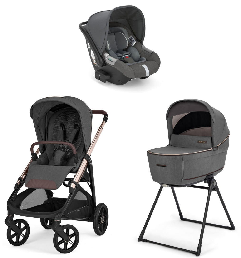 Коляска 3 в 1 Inglesina Aptica (Darwin I-Size) (Velvet Grey 2025)
