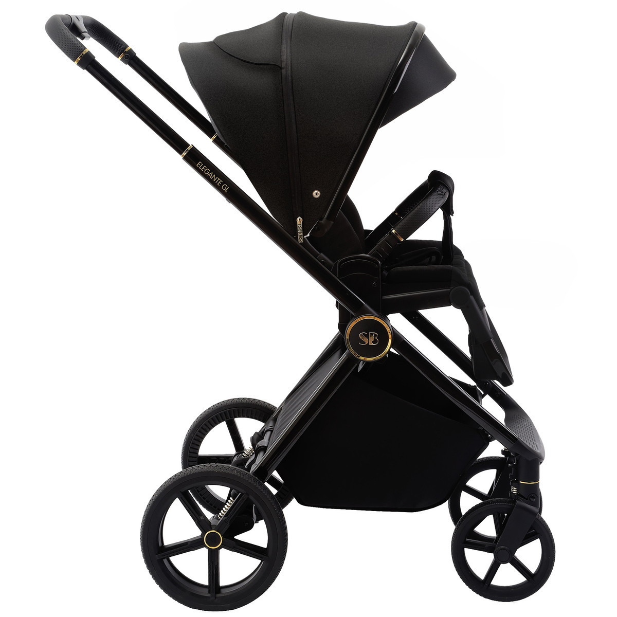 Прогулочная коляска Sweet Baby Elegante GL Black jl7igx15kul9bk33qlp1sdq0xirt6nq5
