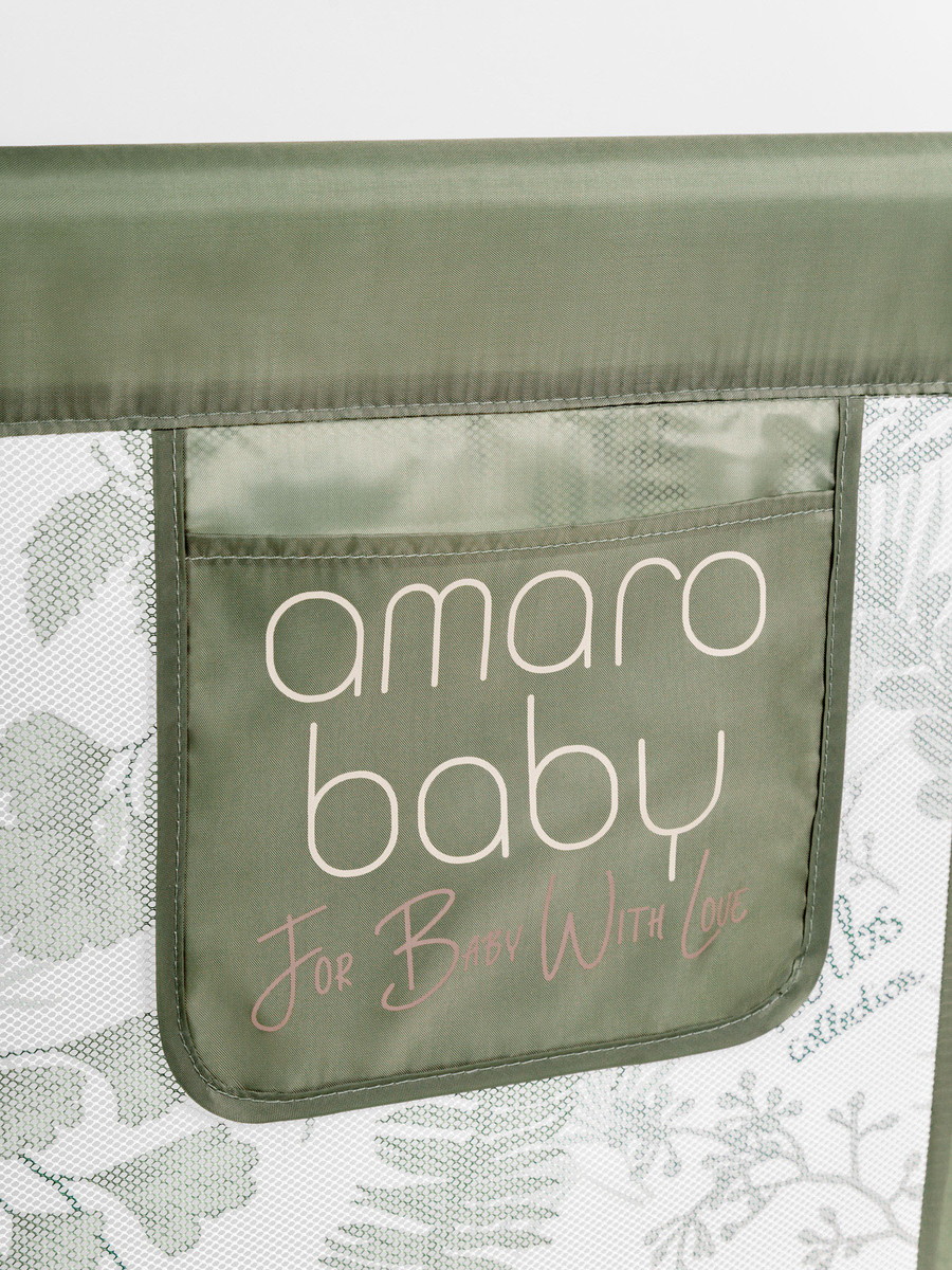 Барьер защитный для кровати Amarobaby Safety of Dreams Оливковый, 180 см p9ackaz8thxsd1qbmhtjqbejwrfwl7j6