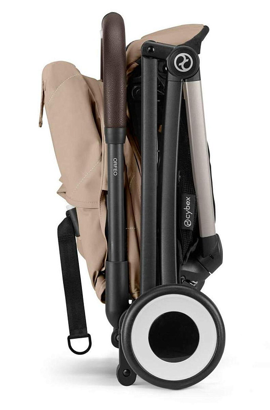 Прогулочная коляска Cybex Orfeo TPE Almond Beige с дождевиком и бампером8