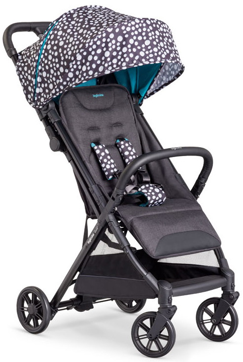 Прогулочная коляска Inglesina Quid 2 2024 Polca Dot Black jgb0qr1qqwz93bb7pw78wauki4471ud6