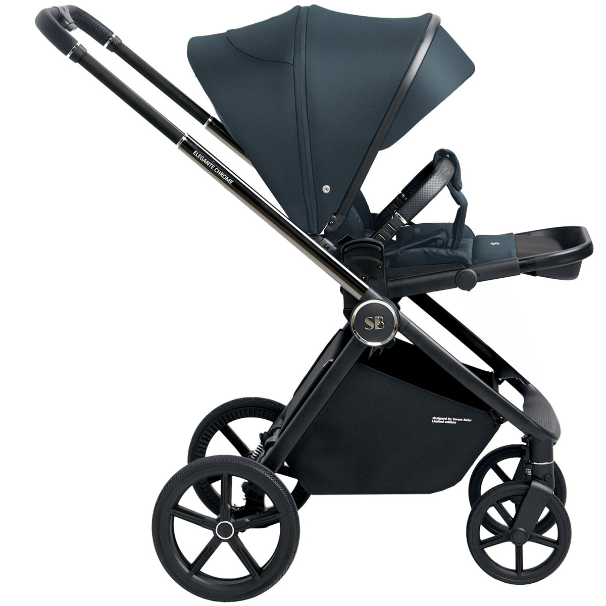 Прогулочная коляска Sweet Baby Elegante Chrome Blue xbi47qdy4e43f0jqzsdi1j1y8520xizp
