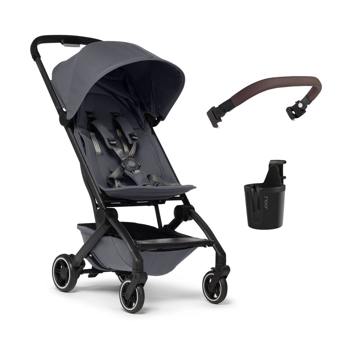 Детская прогулочная коляска Joolz Aer+ SE (STONE GREY)