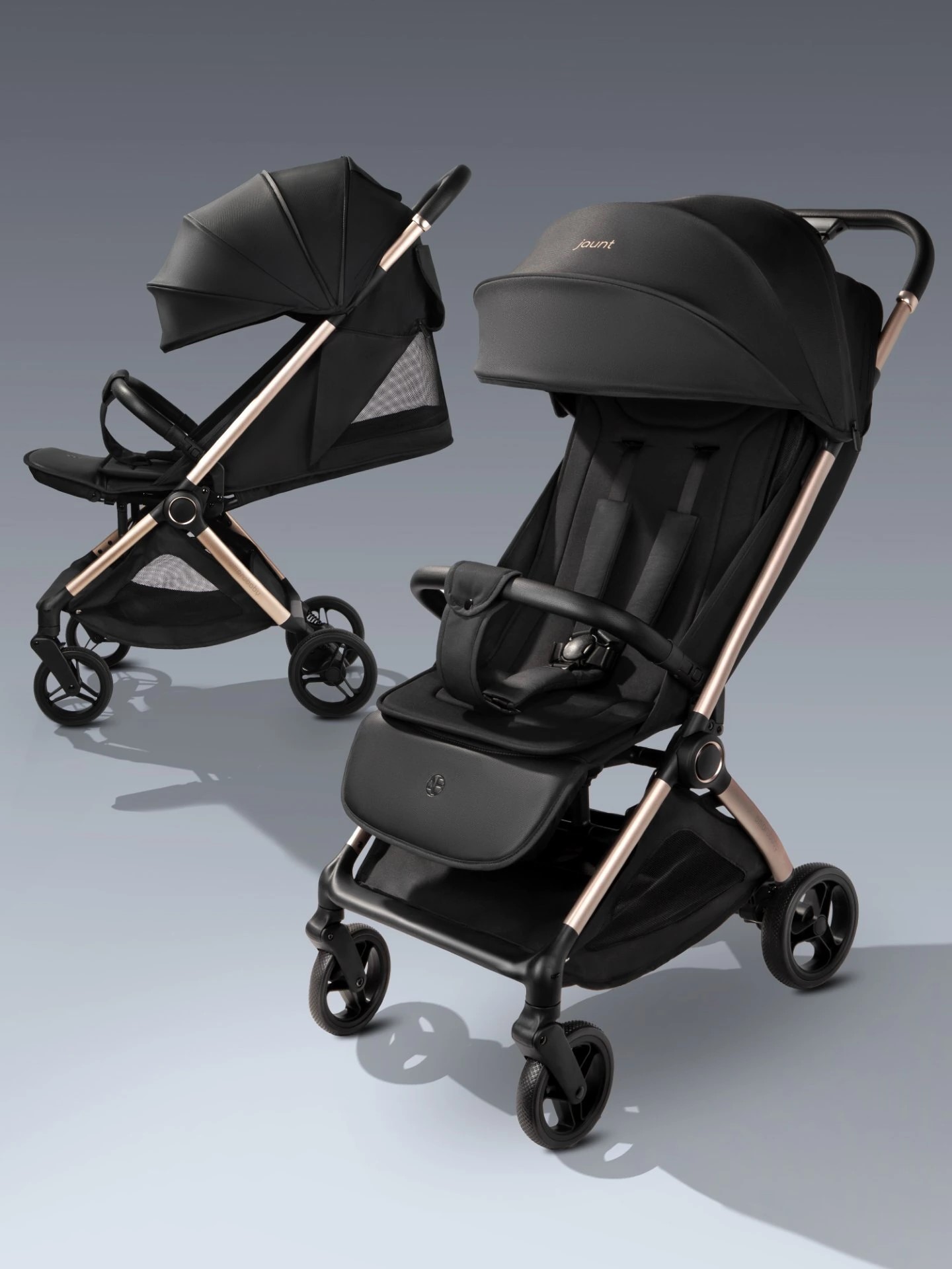 Прогулочная коляска Amarobaby Jaunt (Черный)