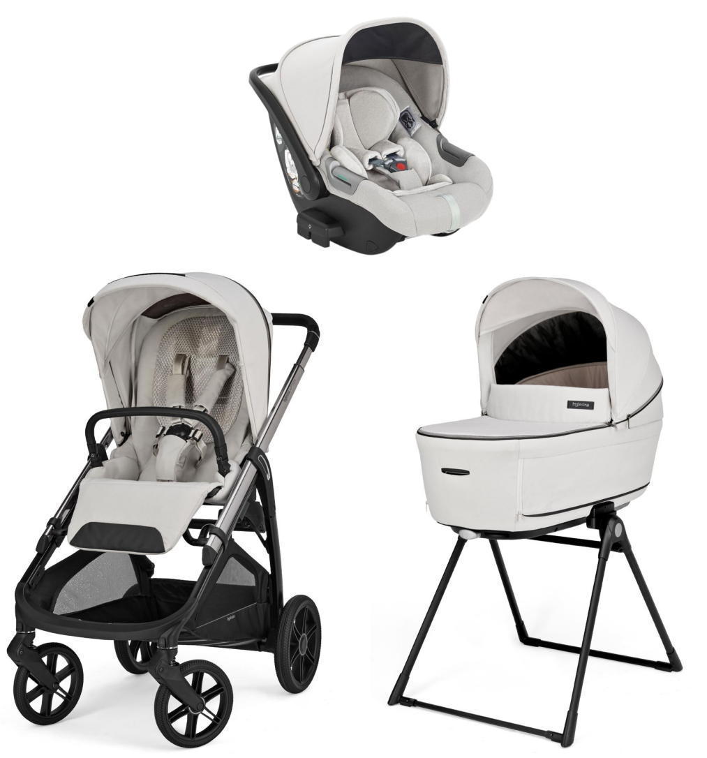 Коляска 3 в 1 Inglesina Aptica (Darwin I-Size) (Opal Ivory 2025)