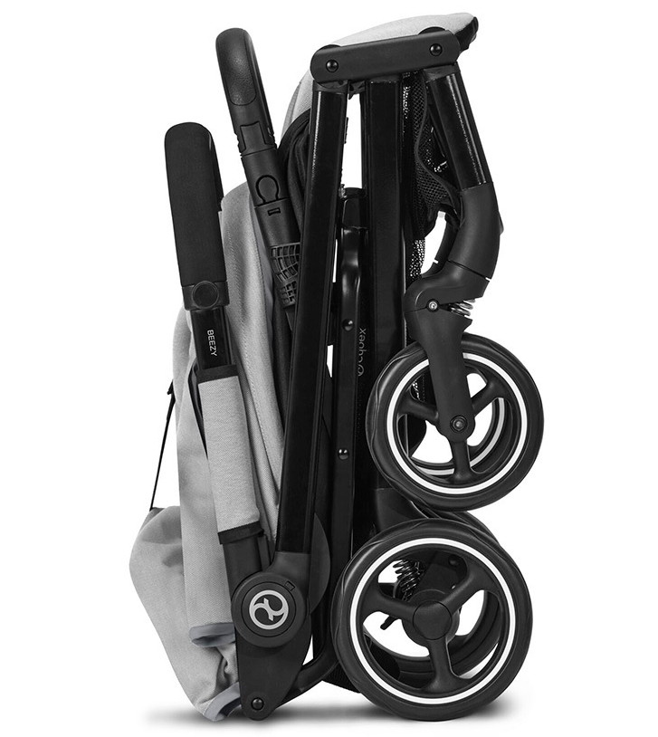 Прогулочная коляска Cybex Beezy Lava Grey с дождевиком и бампером q3rqimh6e6jtvkl5v7f1dpmt5xp7hhlh