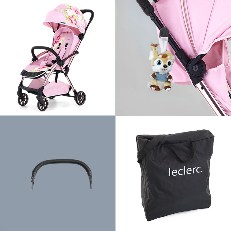 Прогулочная коляска Leclerc Baby by Monnalisa Antique pink qm4pb7tl2v40kuc28ezdy8ljnc3vu4td