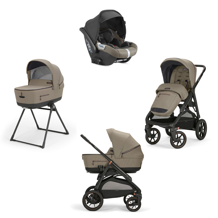 Коляска 3 в 1 Inglesina Aptica XT (DRW I-Size) с подставкой под люльку Stand Up Tuareg Beige 74a7cd720dcbac3492e180e6a711f503