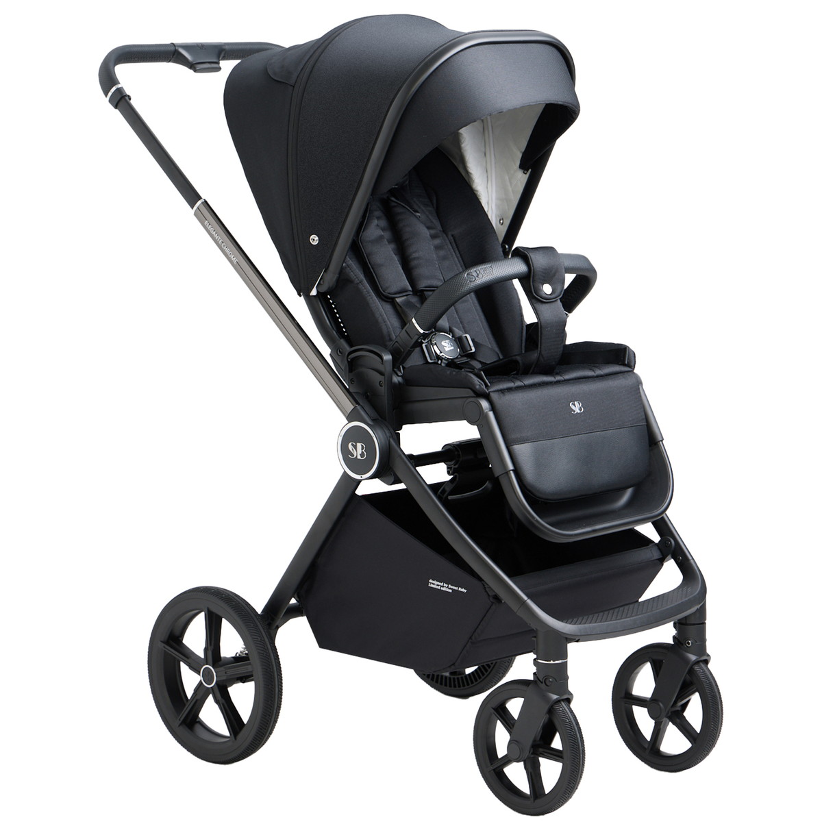 Прогулочная коляска Sweet Baby Elegante Chrome Black 6np84vklsxz6dszg1f6acrcdd12d6fsb