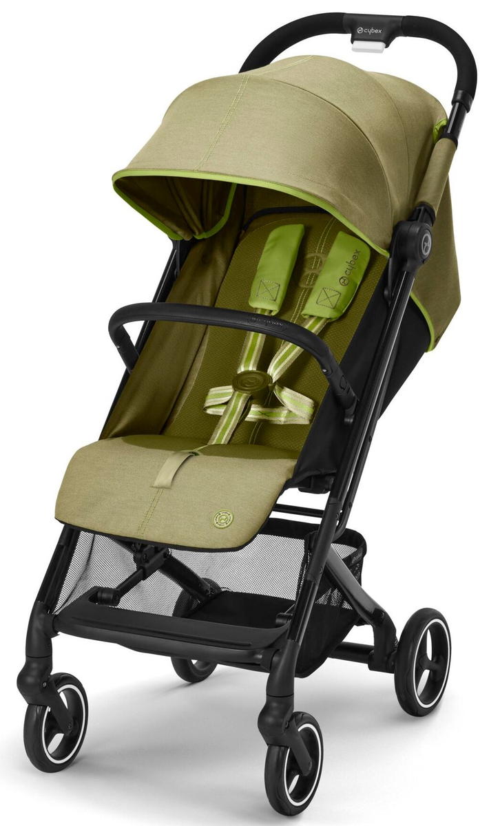 Прогулочная коляска Cybex Beezy Nature Green с дождевиком и бампером 4x25jz4hcu8o4hd9z5onq5dwhwvb5c09