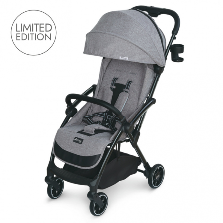 Прогулочная коляска Influencer Elcee Grey melange 5745a3f7255ed2d741994dbf107adf41