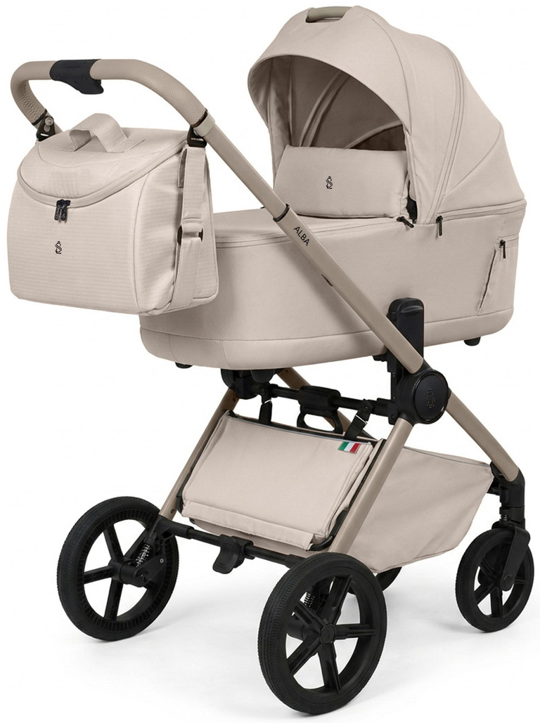 Коляска 2 в 1 Sweet Baby SBL Alba (Cream)