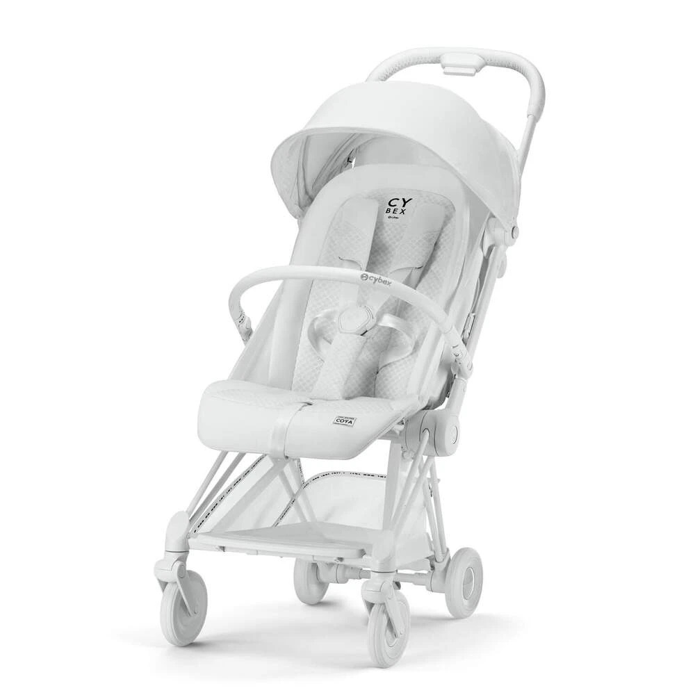 Прогулочная коляска Cybex Coya (FE Urban Mobility White с дождевиком и бампером)