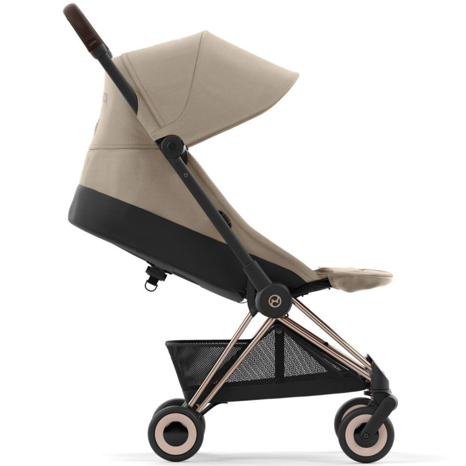 Коляска прогулочная Cybex Coya шасси Rosegold доп3