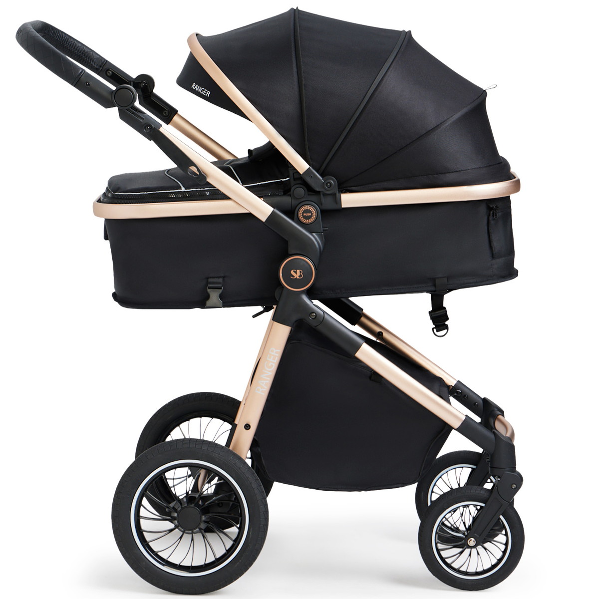 Коляска-трансформер Sweet Baby Ranger 2 в 1 Black Gold rt5z96fmf1tm7ho5khgwts71kiskp8fz