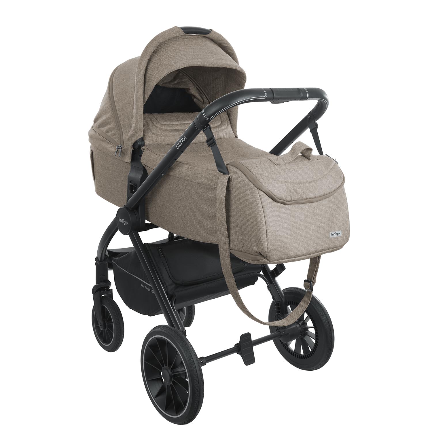 Коляска 2 в 1 INDIGO ULTRA бежевый ffe62fa225e307f942d87524a2f6c4d5