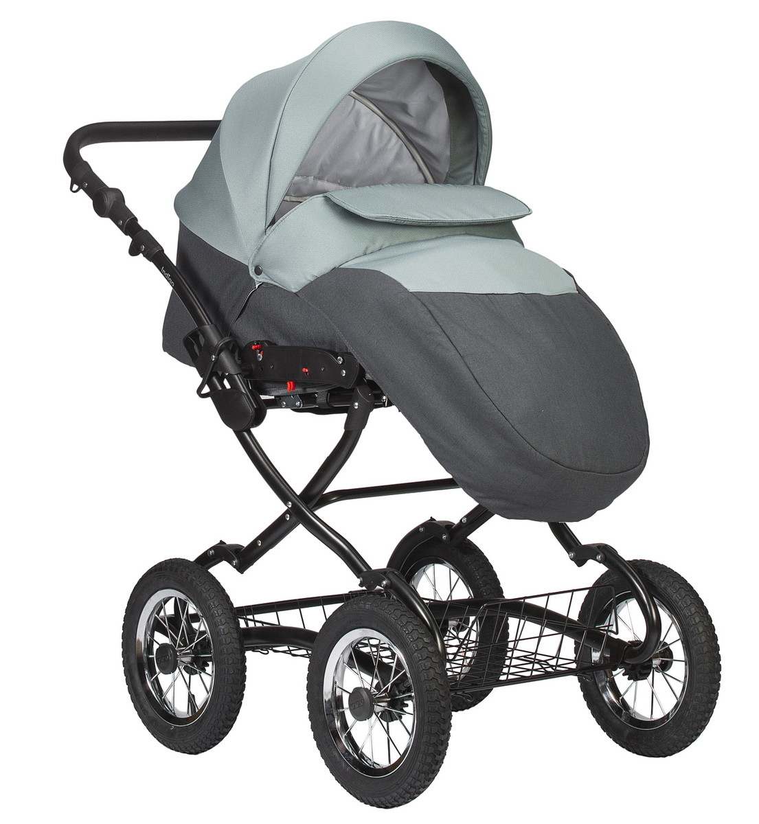 Коляска 2 в 1 Indigo CHARLOTTE Sity Classic 12