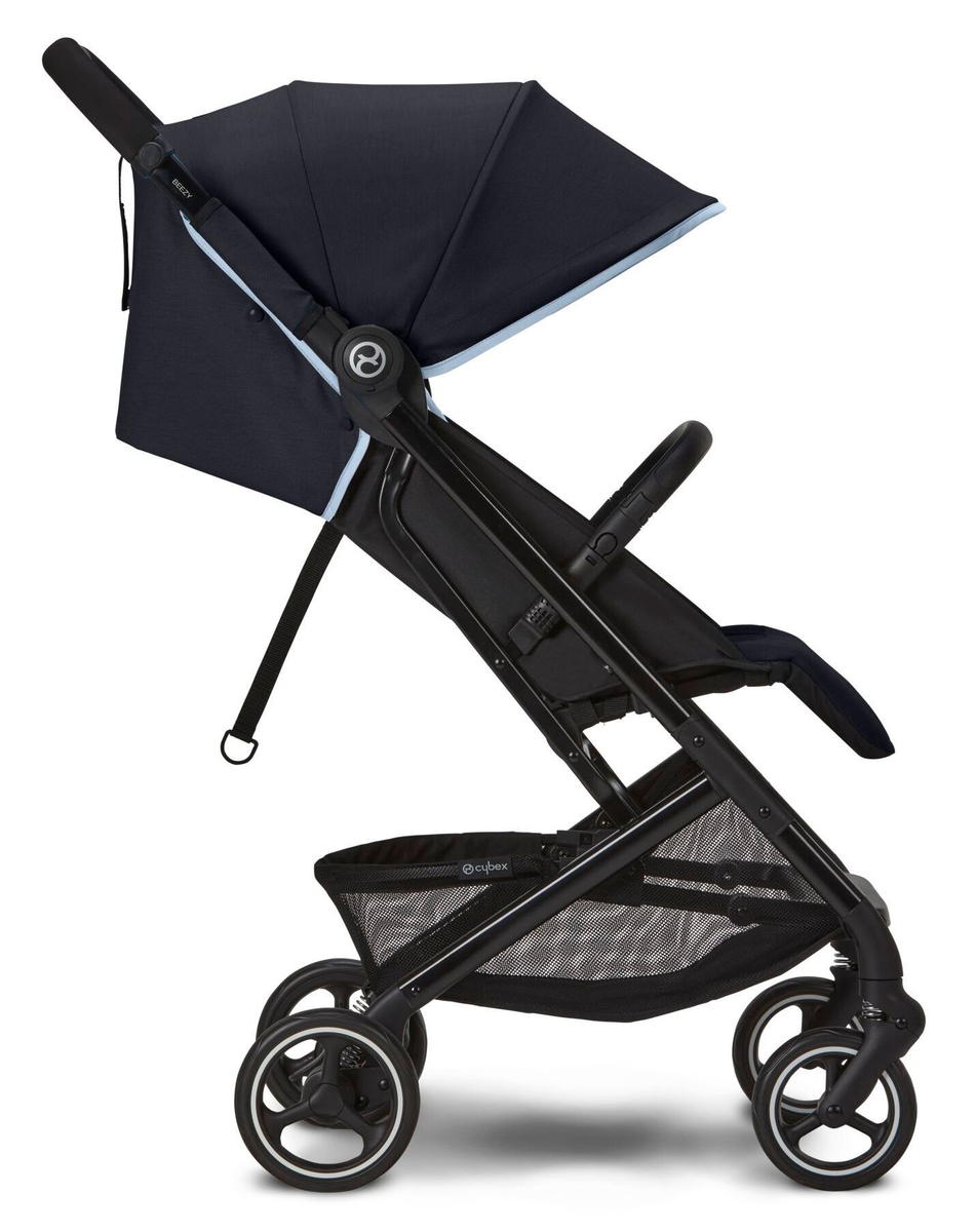 Прогулочная коляска Cybex Beezy Ocean Blue с дождевиком и бампером tb52osk5gkb4yjs6u7ceza49anrsl330